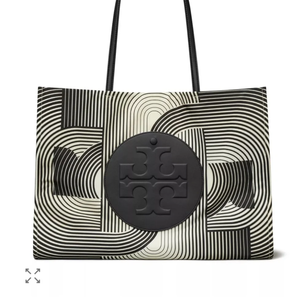 TORY BURCH NWT ELLA PRINTED TOTE 🆕 🖤